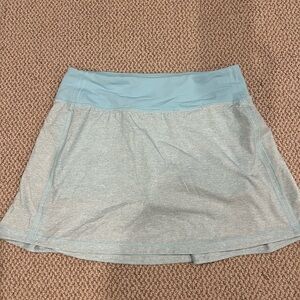 Light Blue Lululemon size 4 pace rival skort